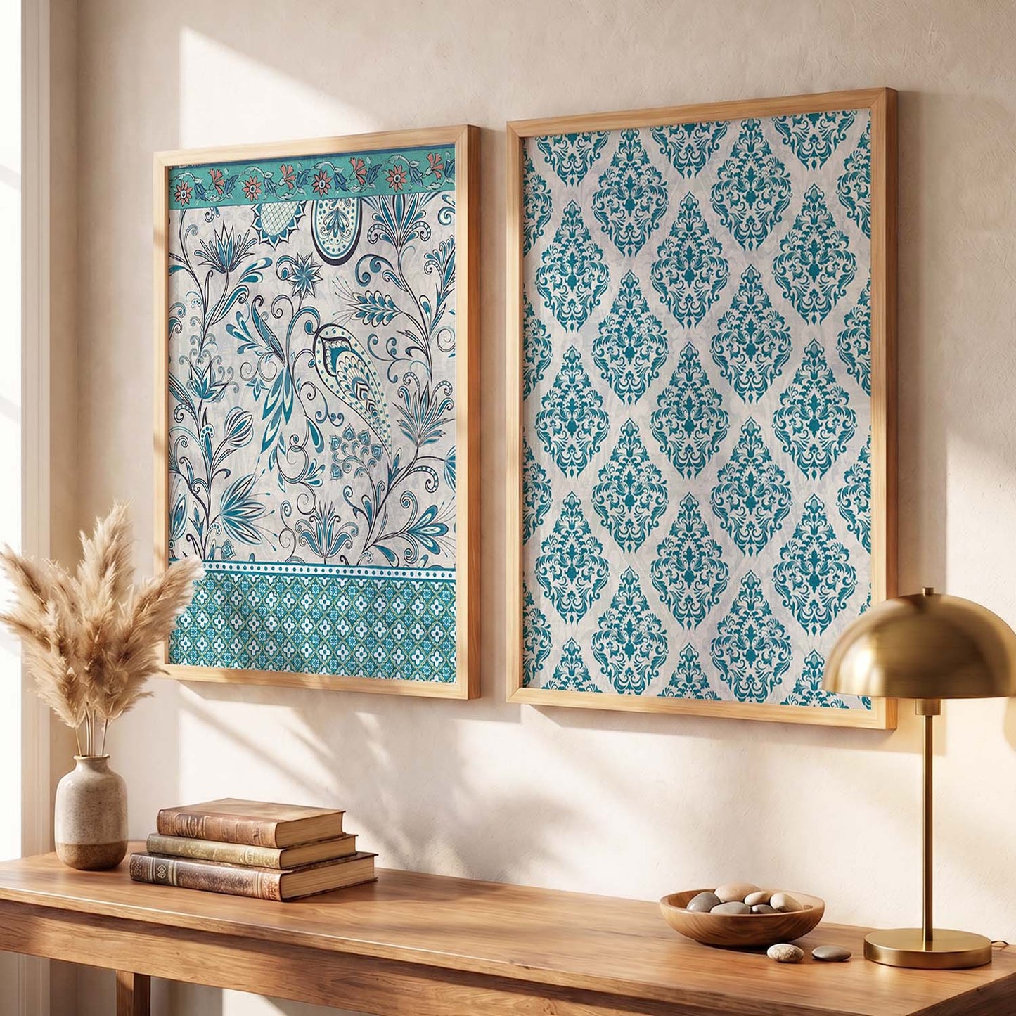 Traditional Wall Art Home Decor, Poster With Frames