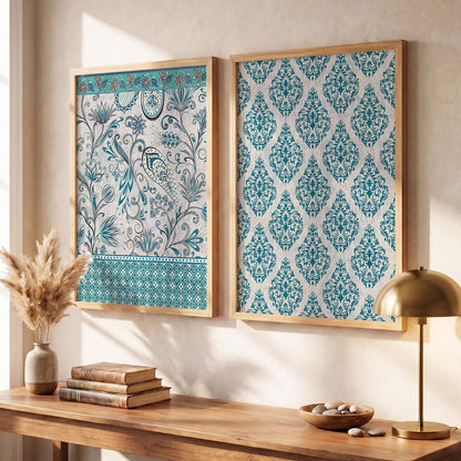 Traditional Wall Art Home Decor, Poster With Frames