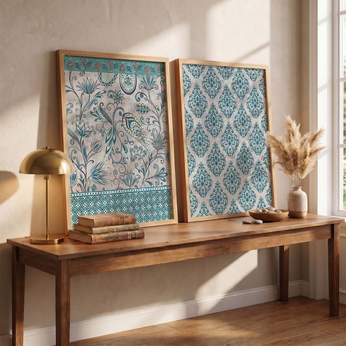 Traditional Wall Art Home Decor, Poster With Frames