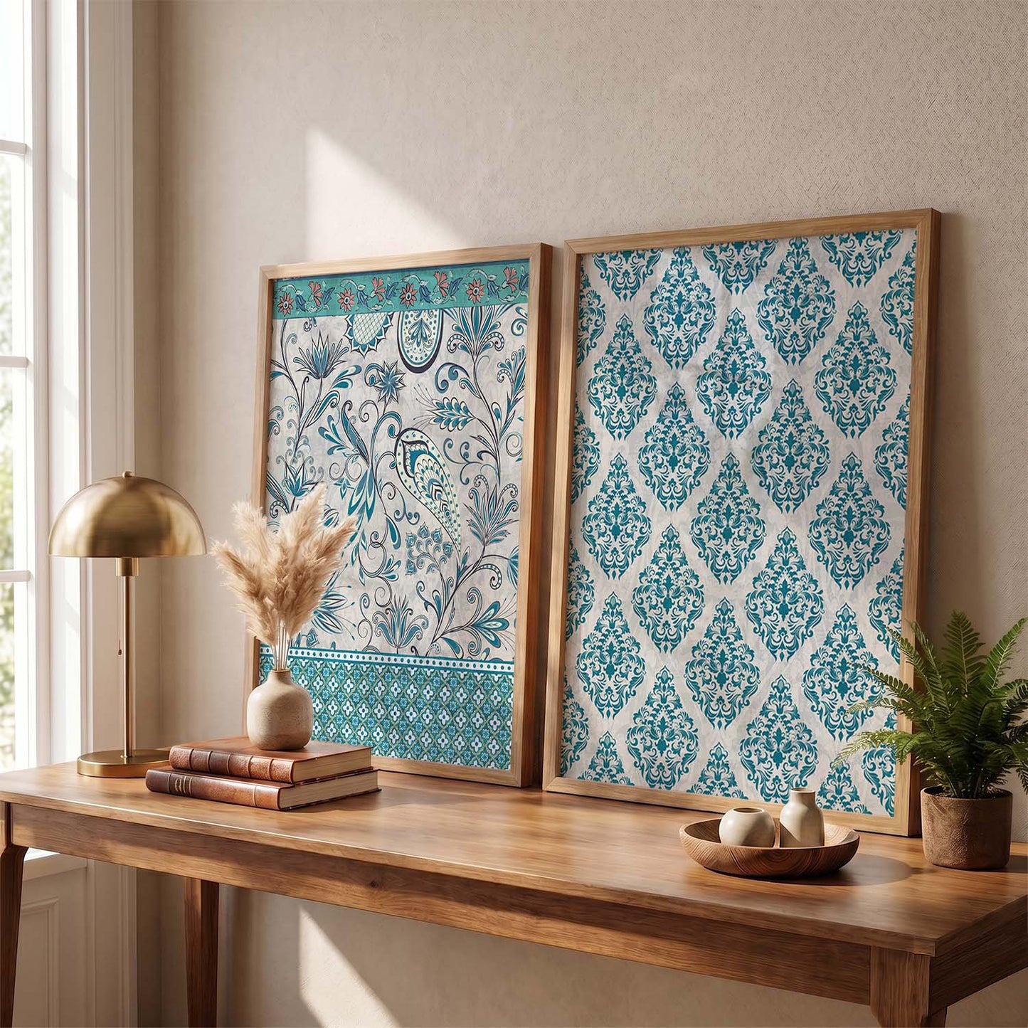 Traditional Wall Art Home Decor, Poster With Frames