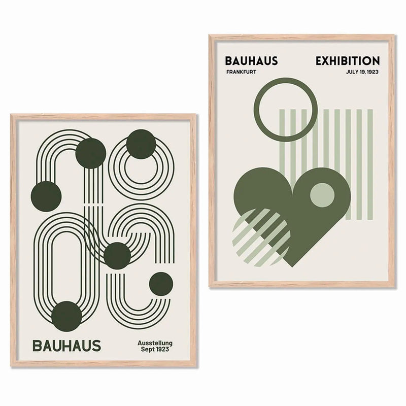 Boho Framed Wall Art Prints | Set of 2 | Home Decor