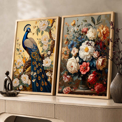 Floral Wall Art Home decor For Living Room office