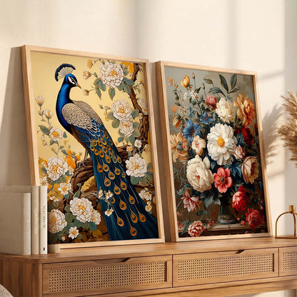 Floral Wall Art Home decor For Living Room office