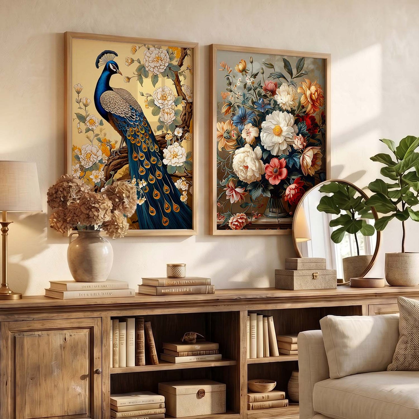Floral Wall Art Home decor For Living Room office