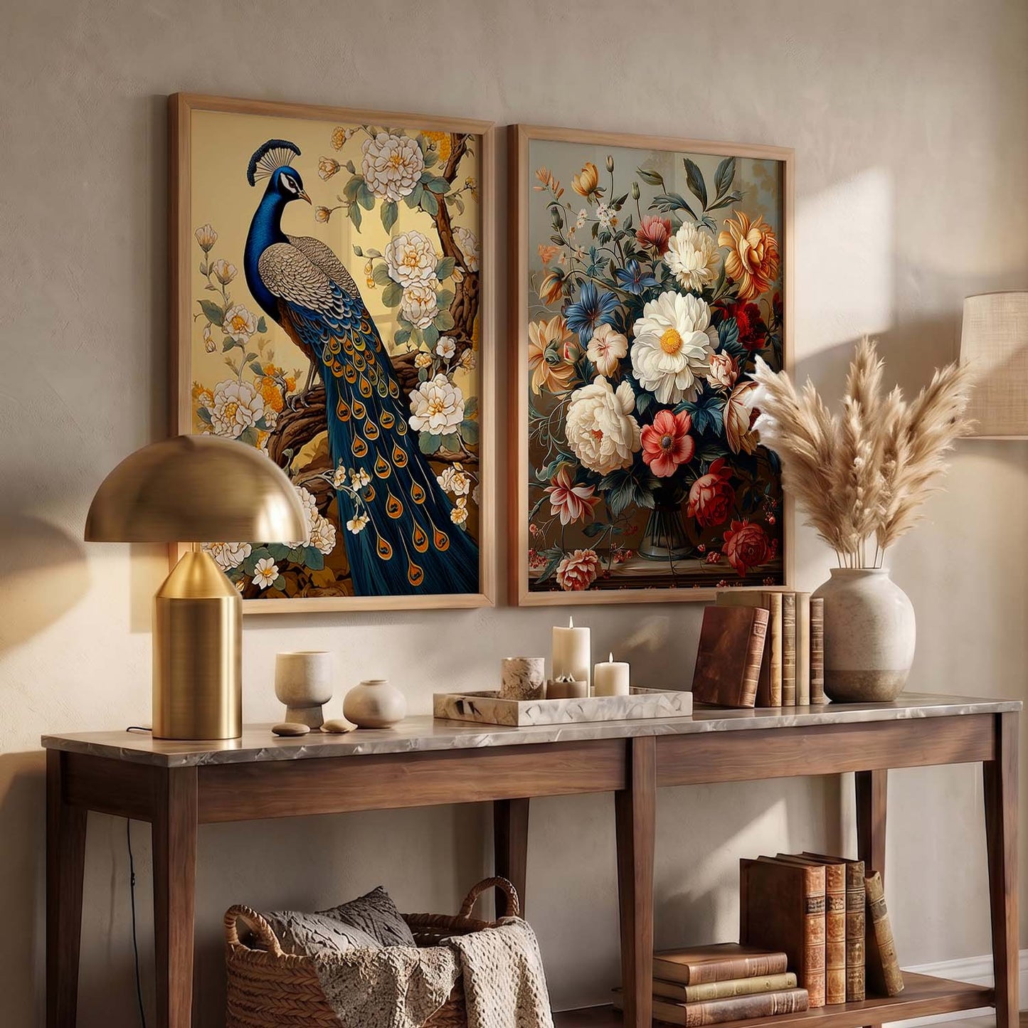 Floral Wall Art Home decor For Living Room office