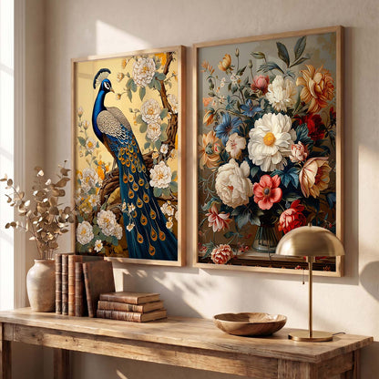 Floral Wall Art Home decor For Living Room office