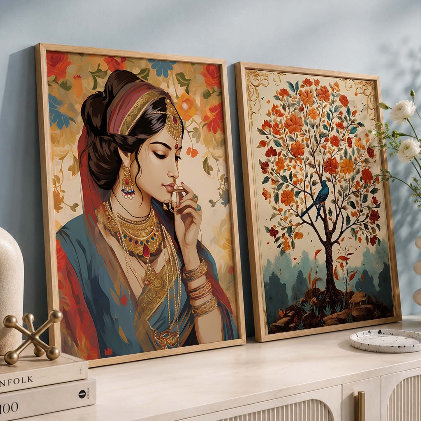 Madhubani Wall Art Home decor For Living Room office