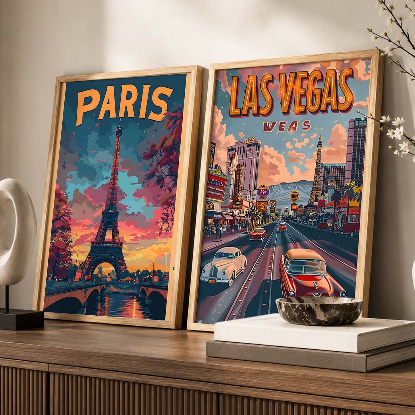 City View Wall Art Home decor For Living Room office