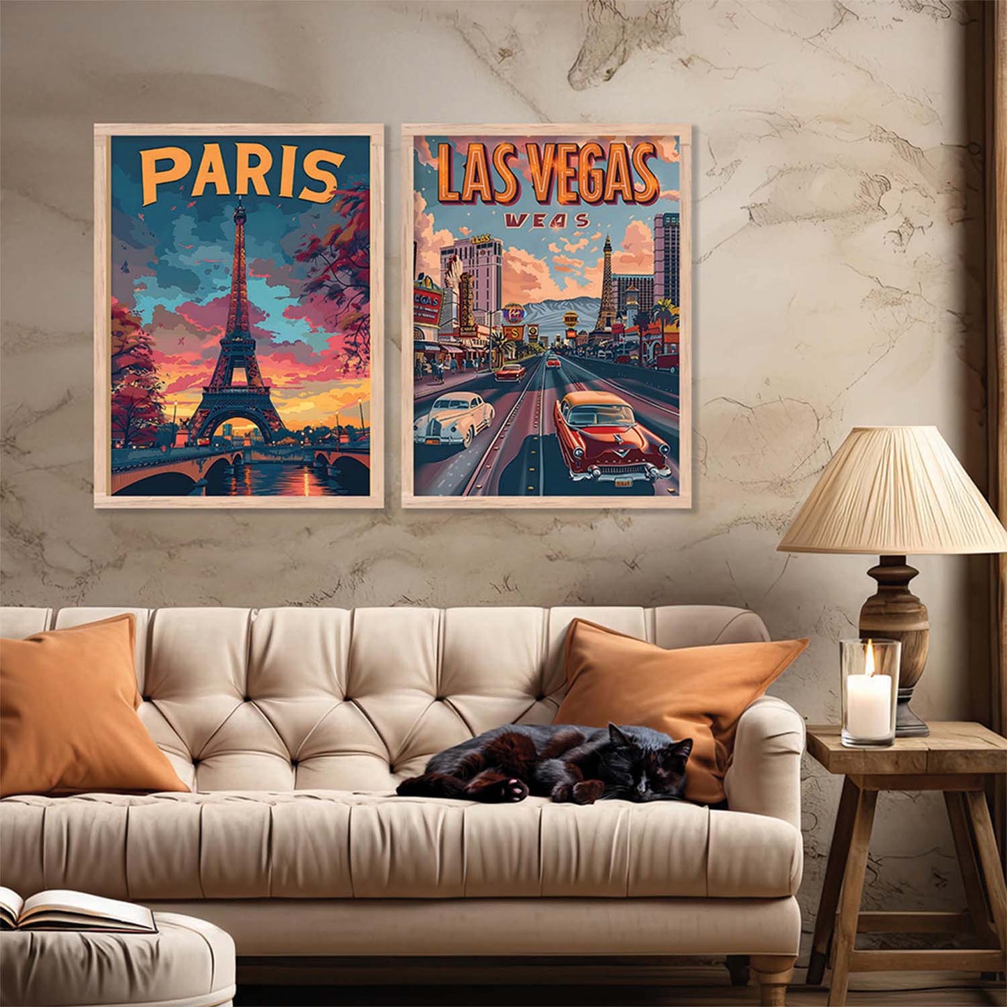 City View Wall Art Home decor For Living Room office