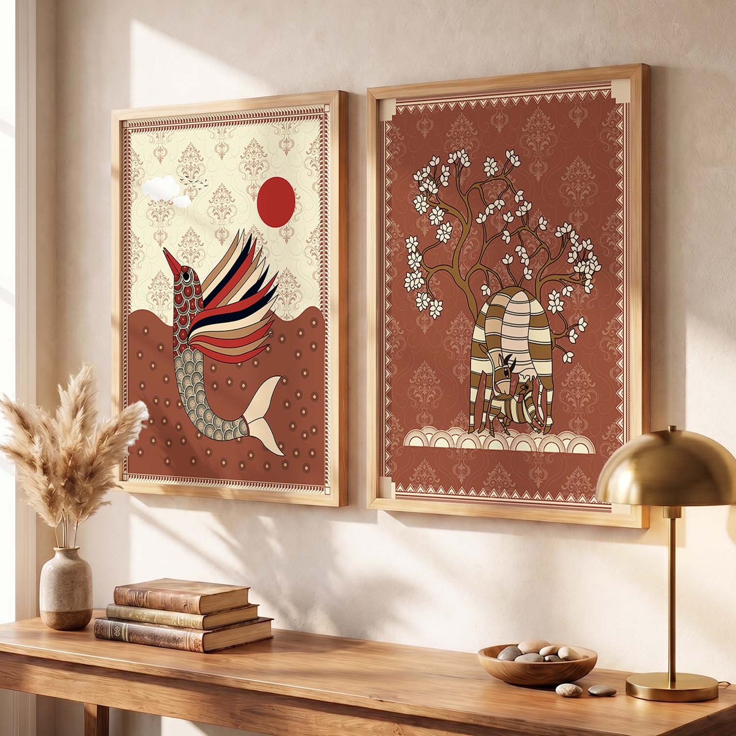 Gond Wall Art Home decor For Living Room office