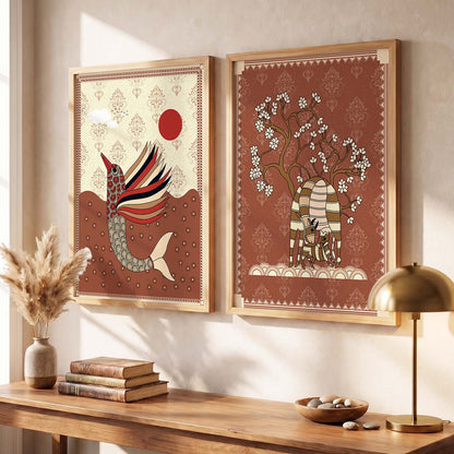 Gond Wall Art Home decor For Living Room office