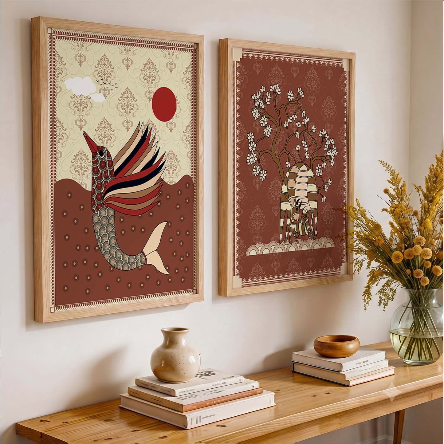Gond Wall Art Home decor For Living Room office