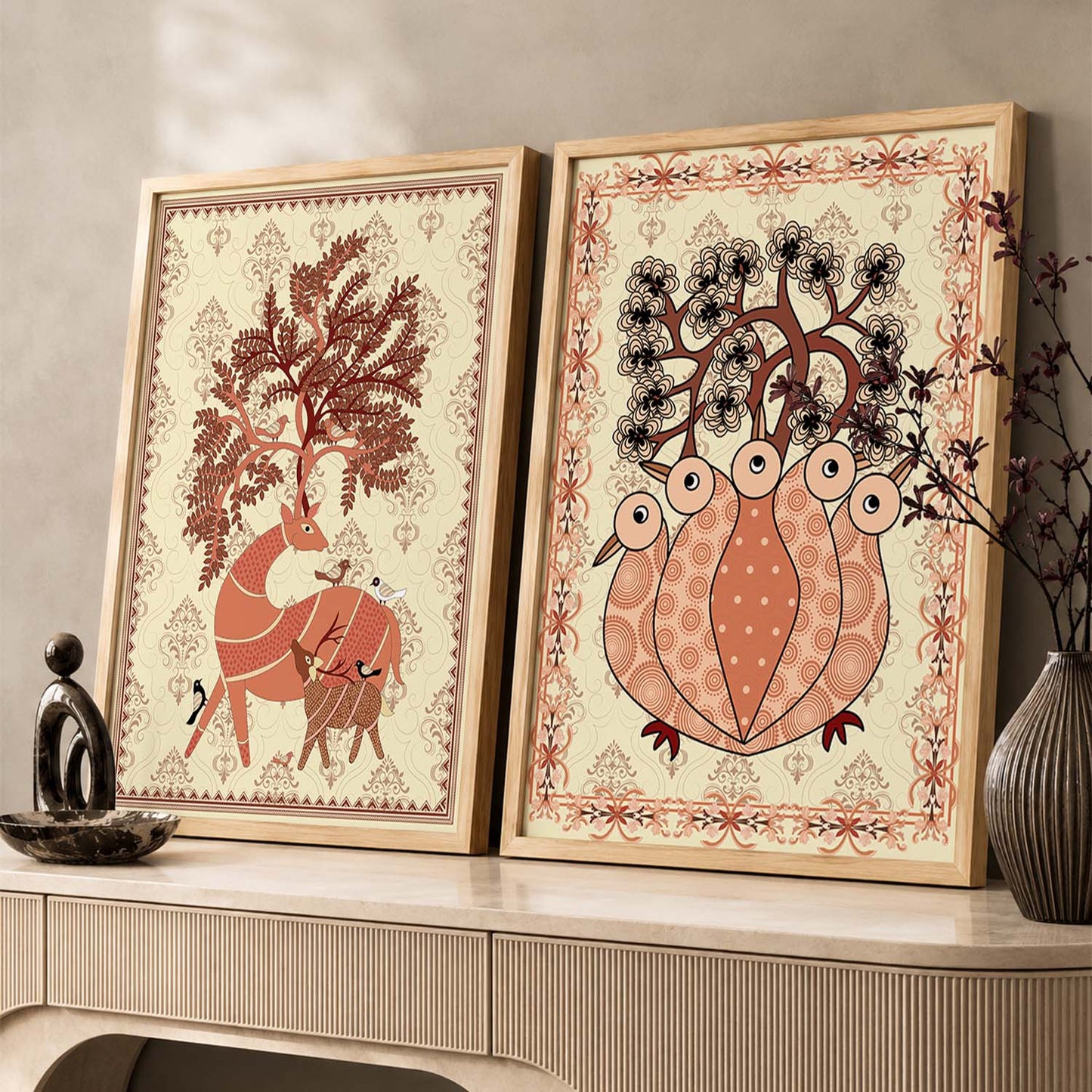 Gond Wall Art Home decor For Living Room office