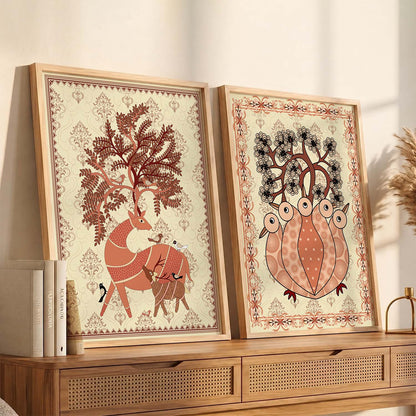 Gond Wall Art Home decor For Living Room office