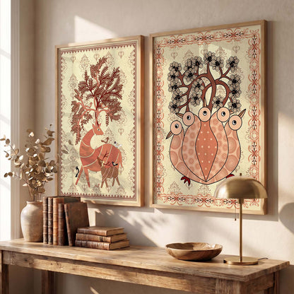 Gond Wall Art Home decor For Living Room office