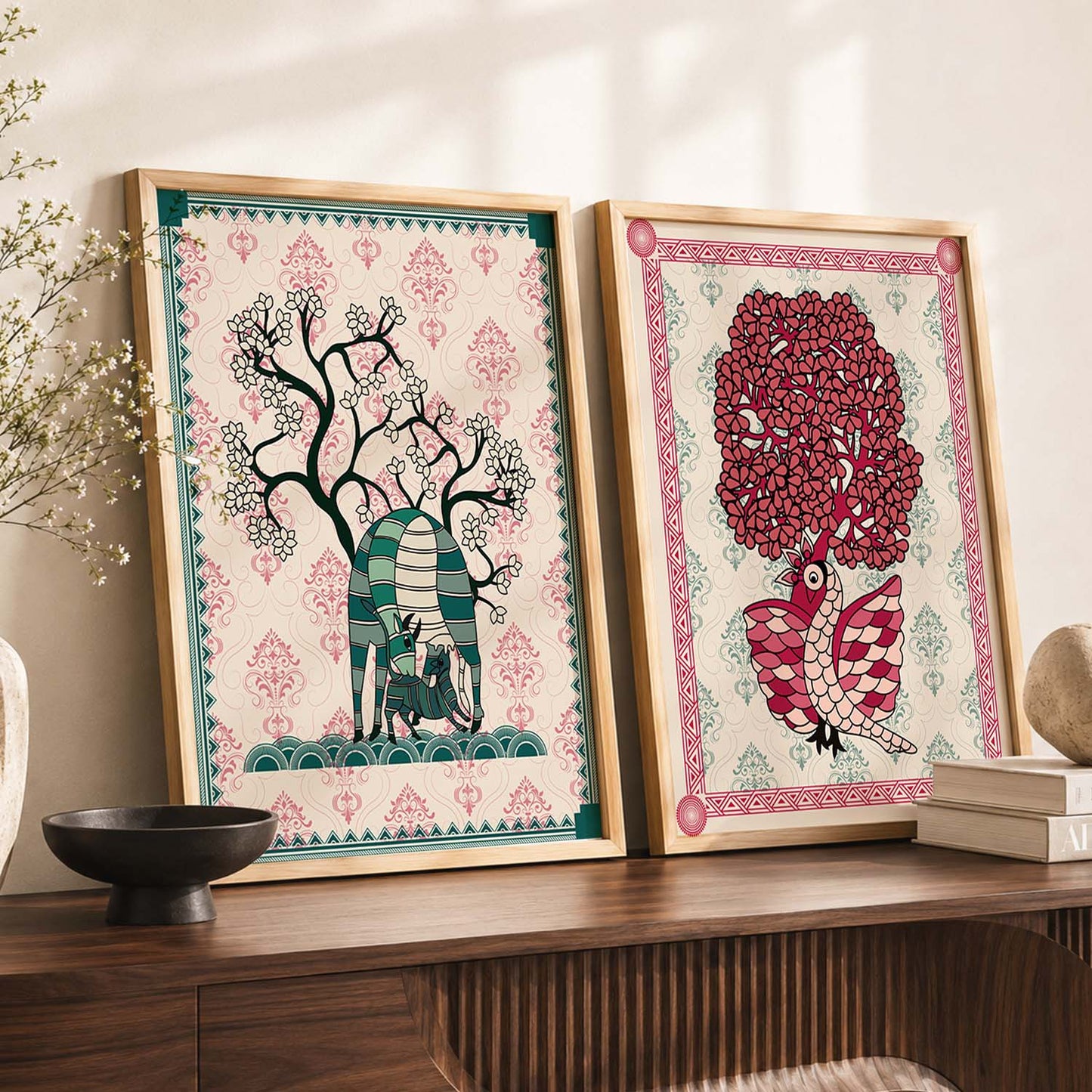 Gond Wall Art Home decor For Living Room office