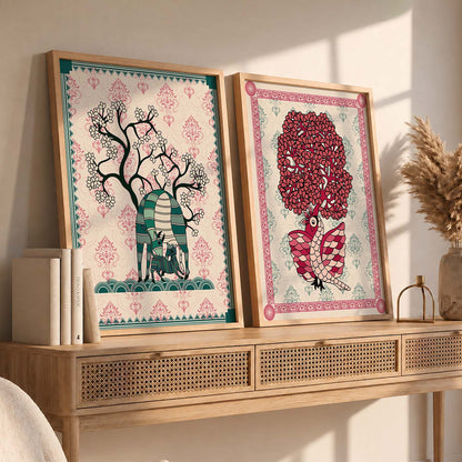 Gond Wall Art Home decor For Living Room office