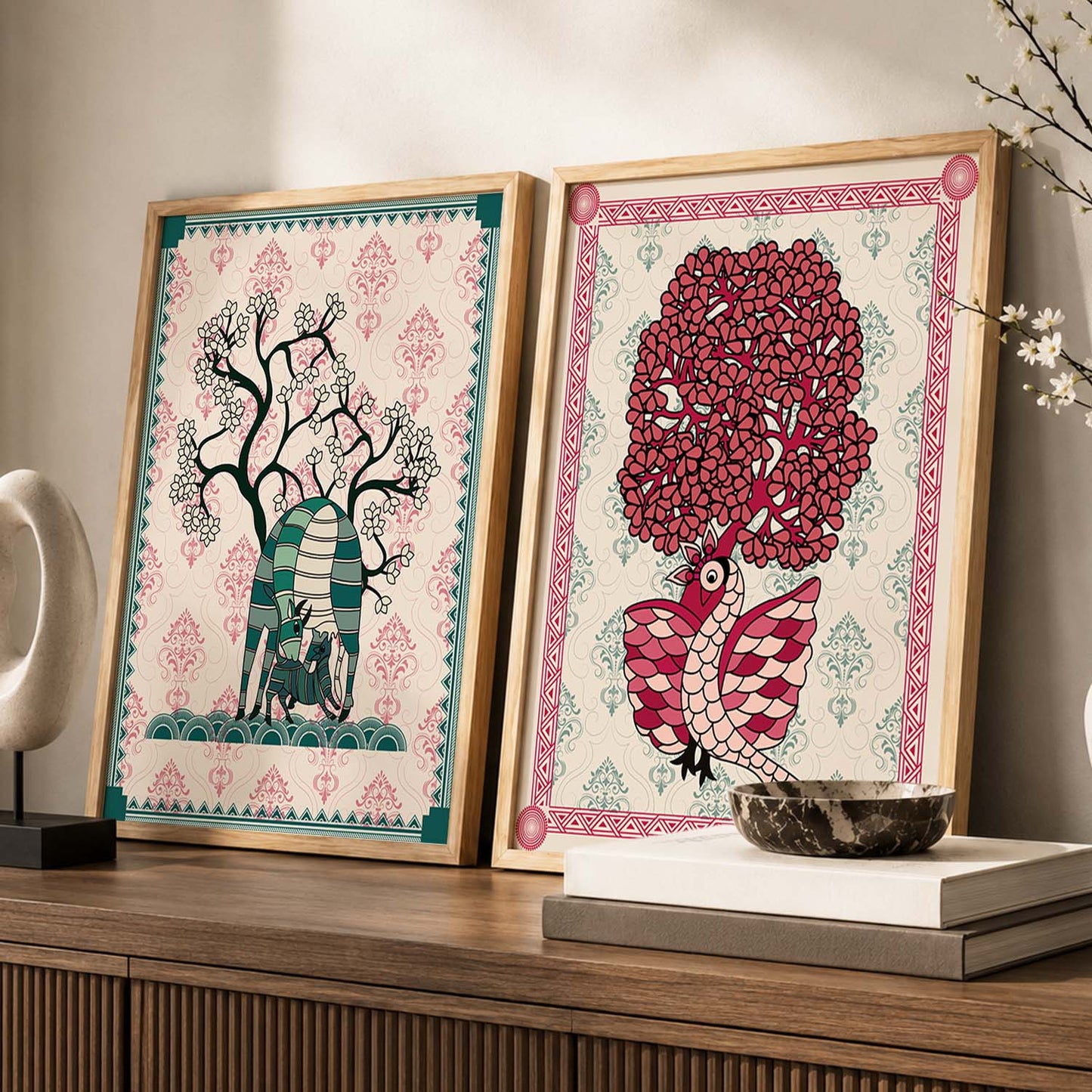 Gond Wall Art Home decor For Living Room office