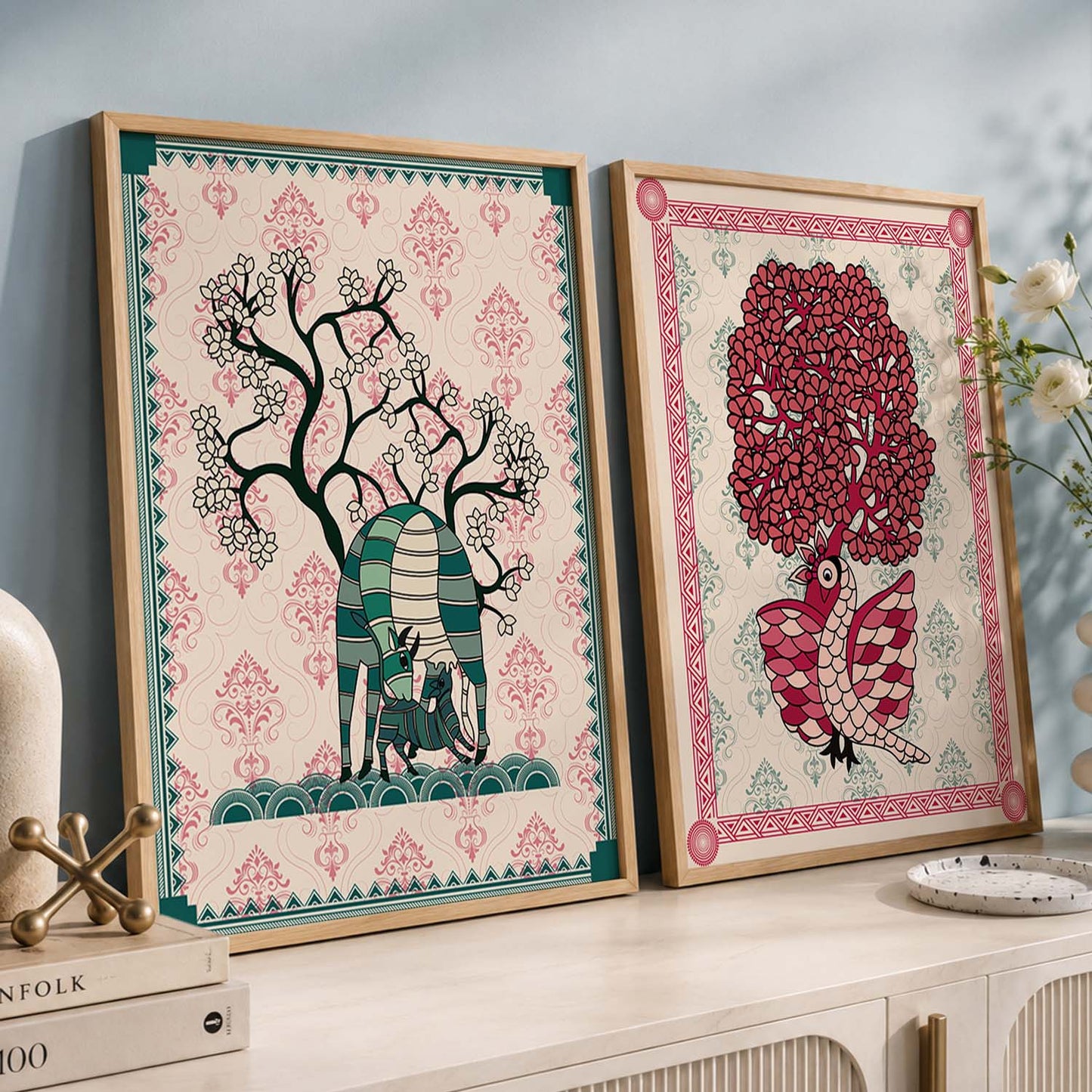 Gond Wall Art Home decor For Living Room office