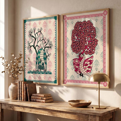 Gond Wall Art Home decor For Living Room office