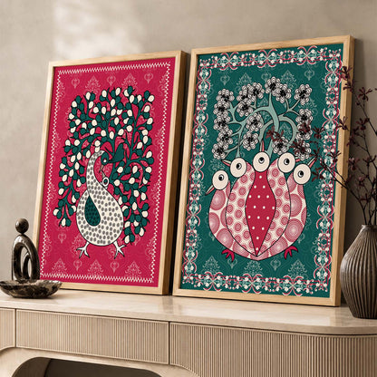 Gond Wall Art Home decor For Living Room office