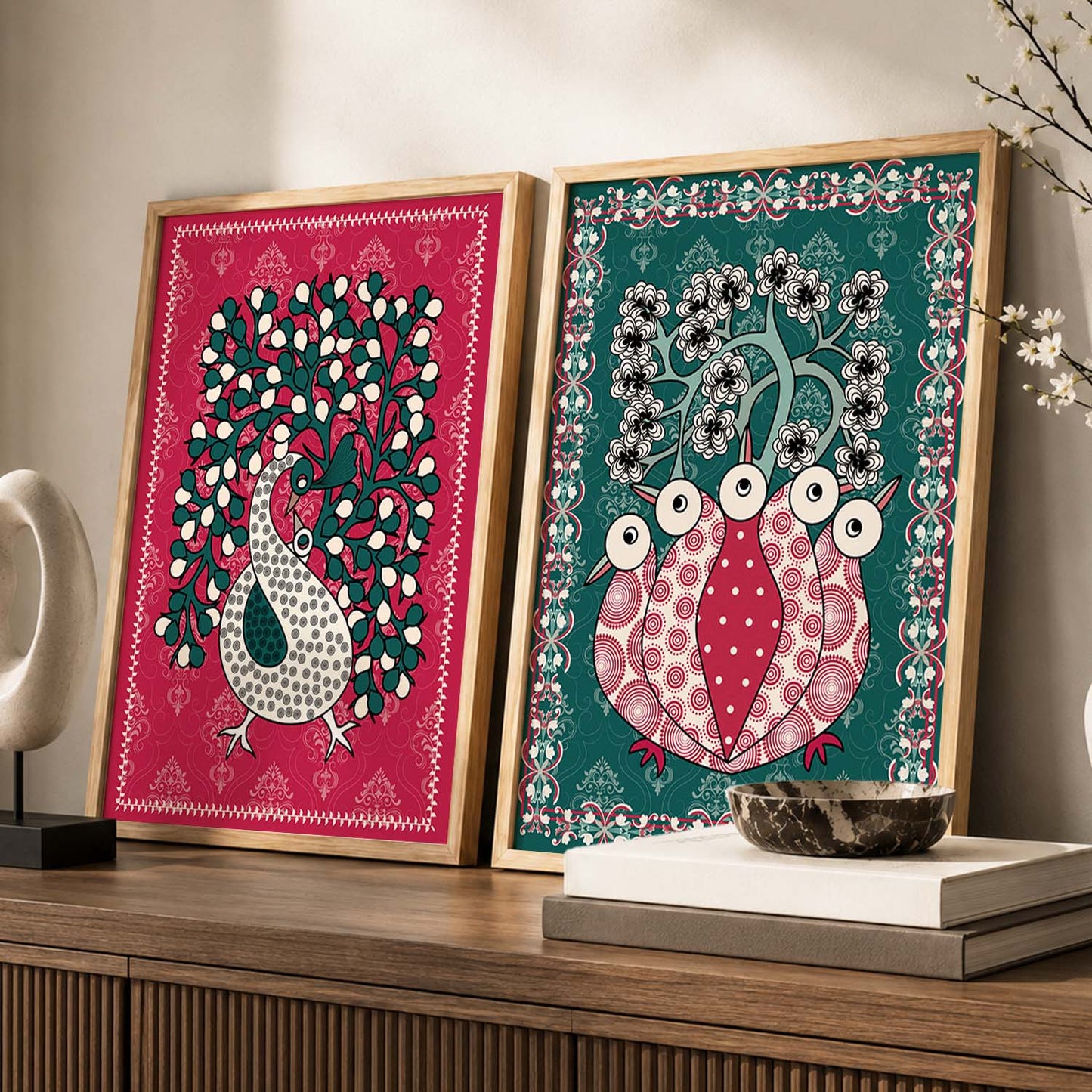Gond Wall Art Home decor For Living Room office