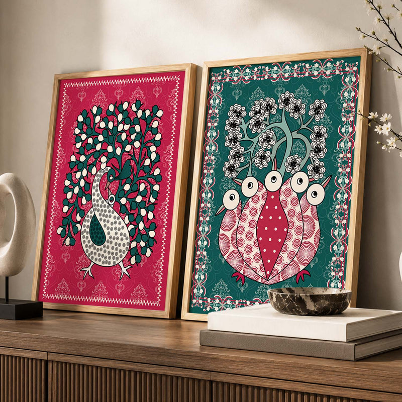 Gond Wall Art Home decor For Living Room office