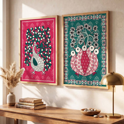 Gond Wall Art Home decor For Living Room office
