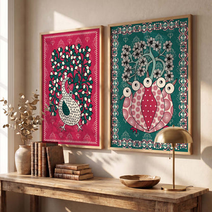 Gond Wall Art Home decor For Living Room office