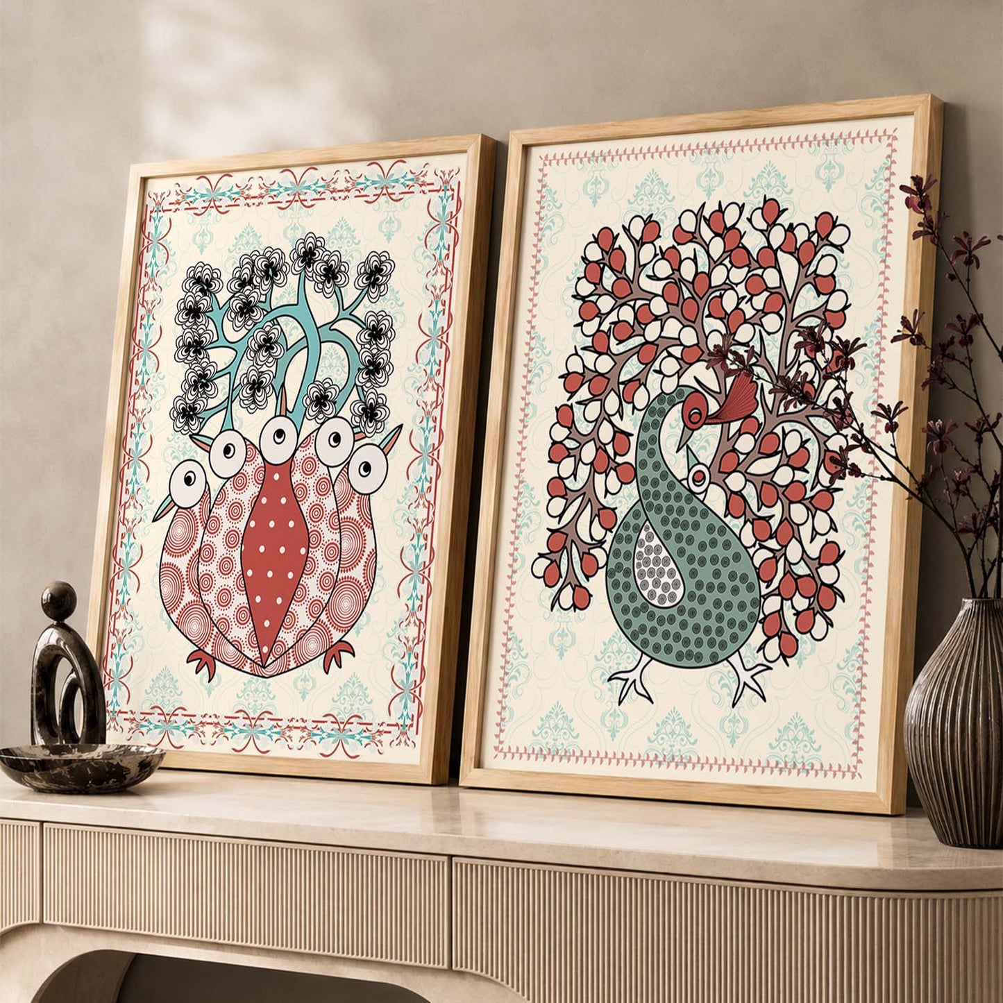 Gond Wall Art Home decor For Living Room office