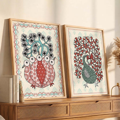 Gond Wall Art Home decor For Living Room office