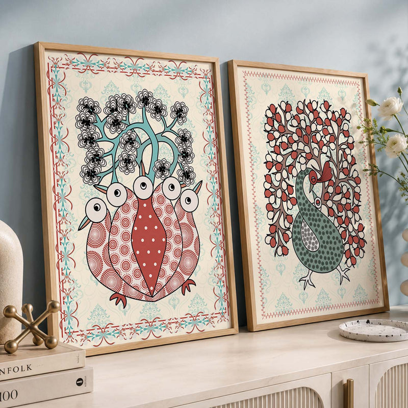 Gond Wall Art Home decor For Living Room office