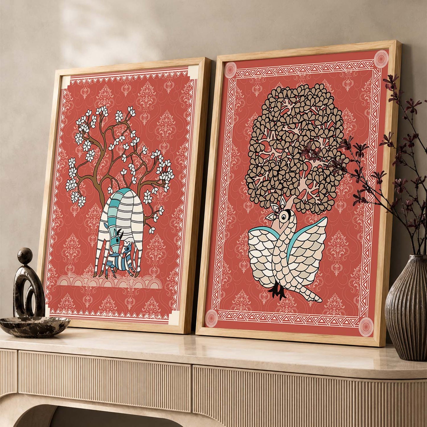 Gond Wall Art Home decor For Living Room office