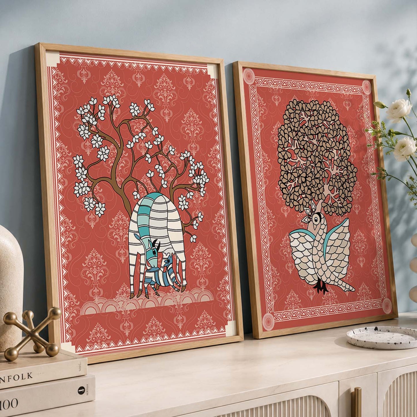 Gond Wall Art Home decor For Living Room office