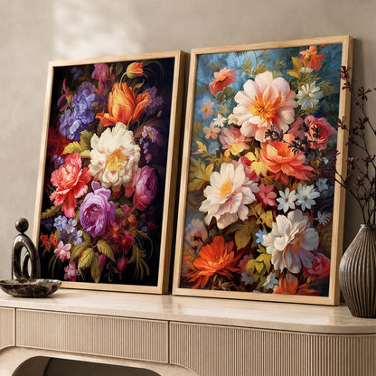 Floral Wall Art Home decor For Living Room office