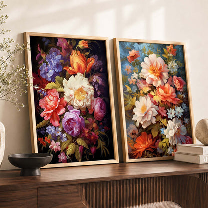 Floral Wall Art Home decor For Living Room office