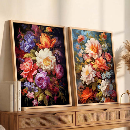 Floral Wall Art Home decor For Living Room office
