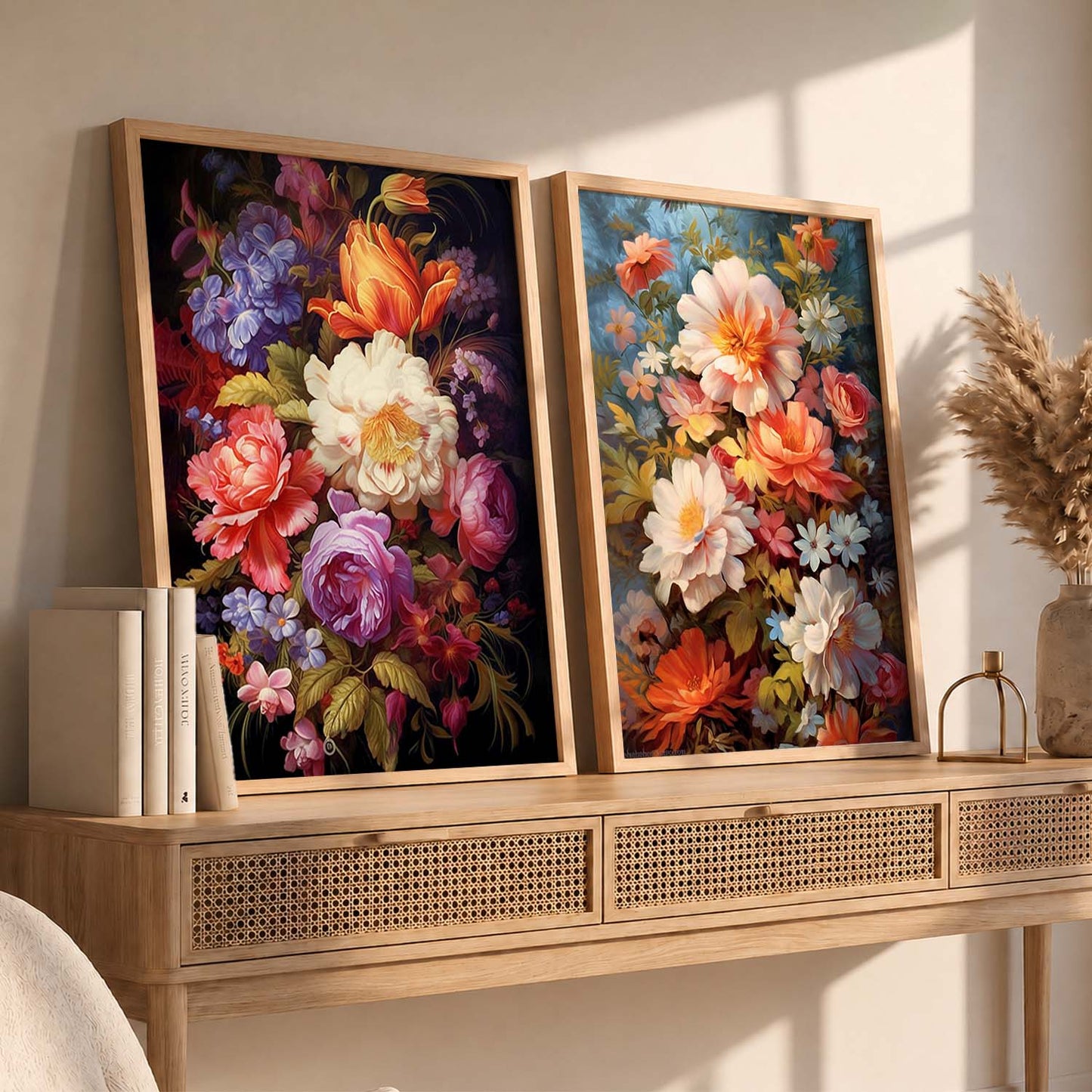 Floral Wall Art Home decor For Living Room office