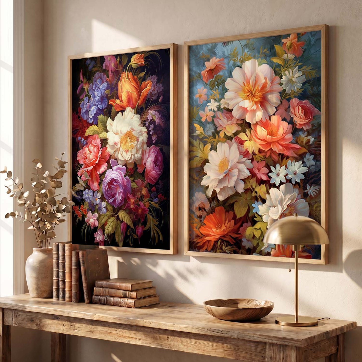 Floral Wall Art Home decor For Living Room office