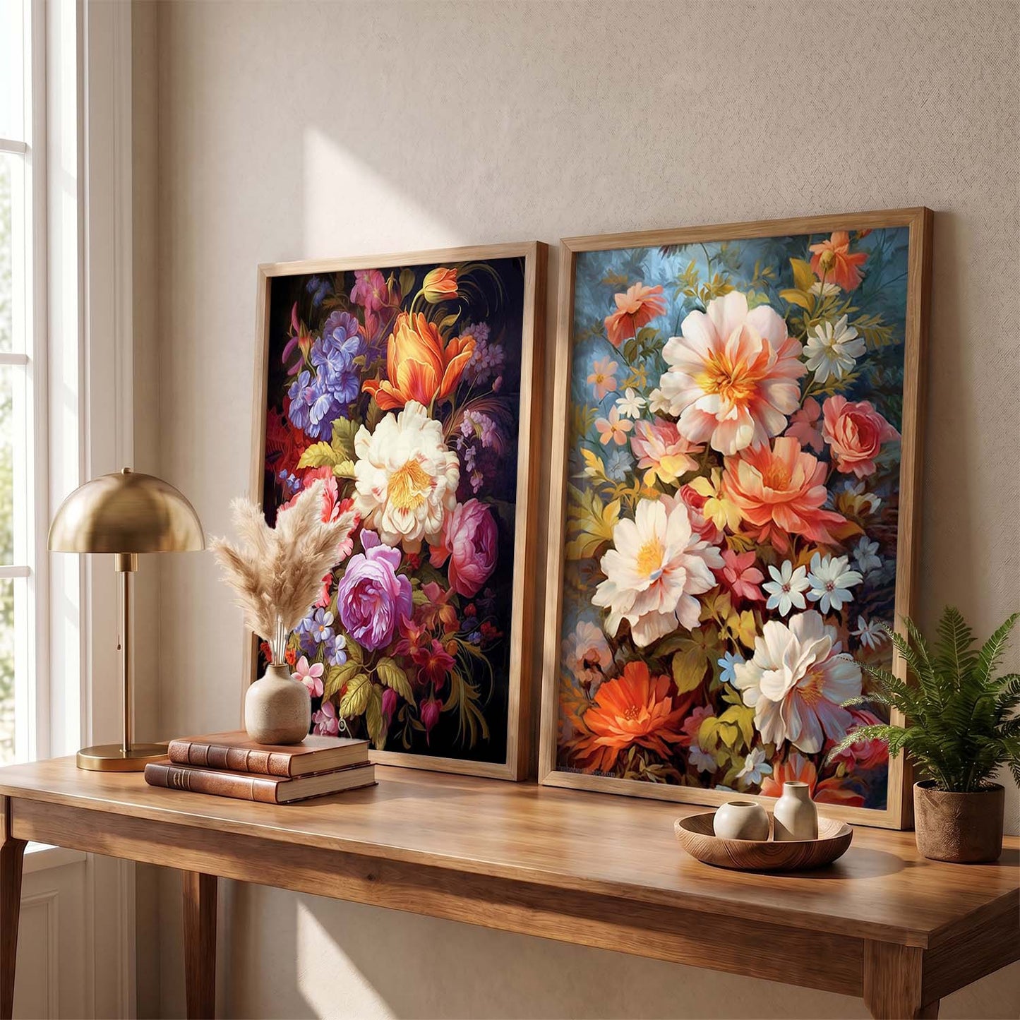 Floral Wall Art Home decor For Living Room office