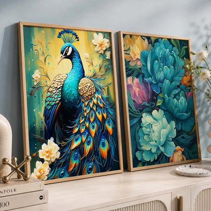 Floral Wall Art Home decor For Living Room office