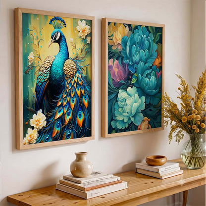 Floral Wall Art Home decor For Living Room office