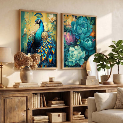 Floral Wall Art Home decor For Living Room office
