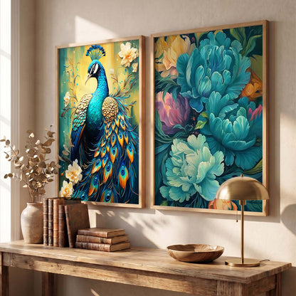 Floral Wall Art Home decor For Living Room office