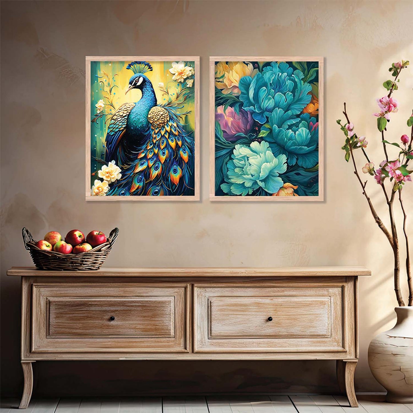 Floral Wall Art Home decor For Living Room office