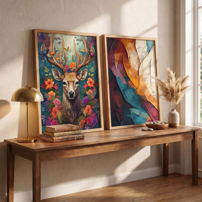 Floral Wall Art Home decor For Living Room office