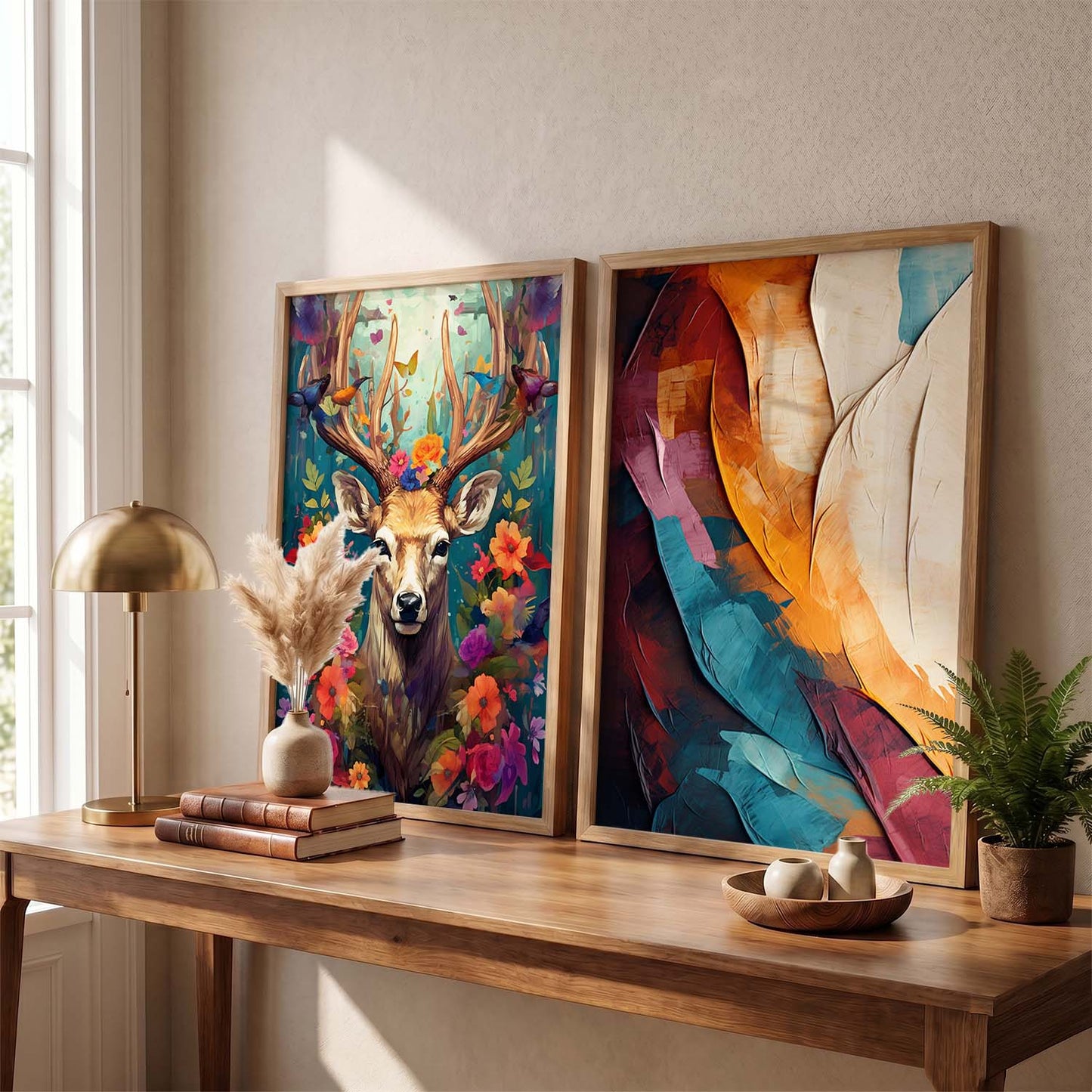 Floral Wall Art Home decor For Living Room office