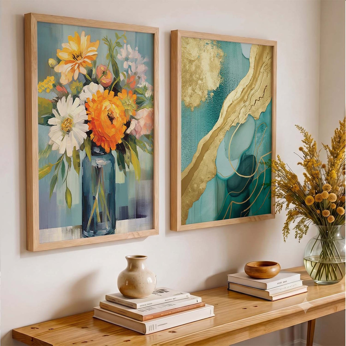 Floral Wall Art Home décor For Living Room office