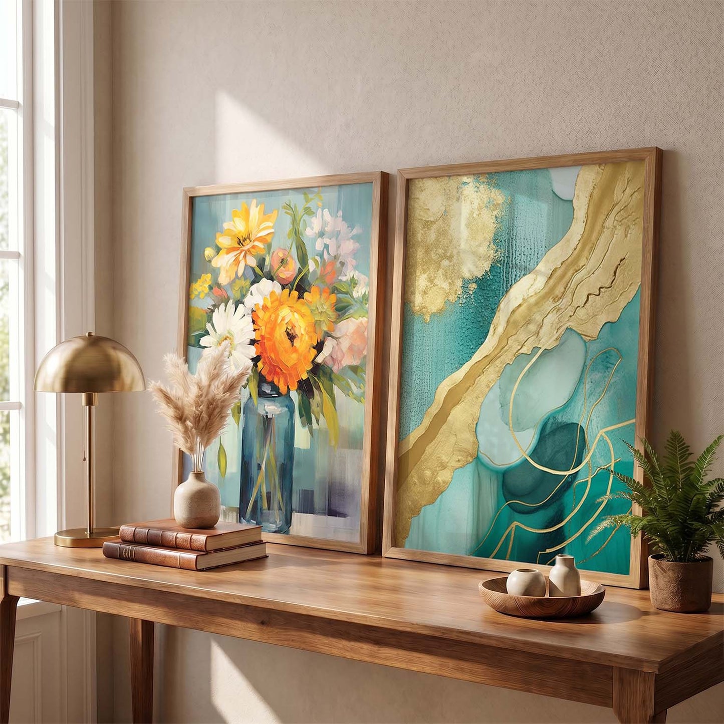 Floral Wall Art Home décor For Living Room office