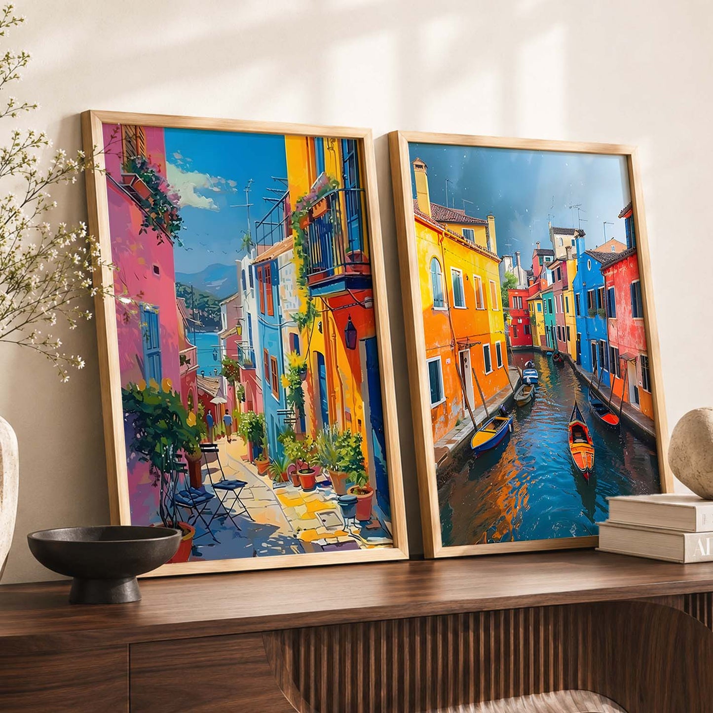 City view Wall Art Home décor For Living Room office